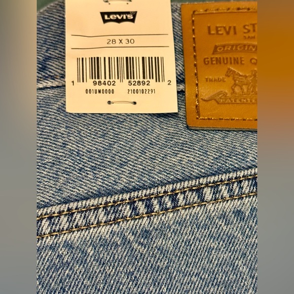 Levi’s Baggy Dad Pieced Jeans – Mixed Bag | NWT | Women’s 28x30 - Picture 11 of 15